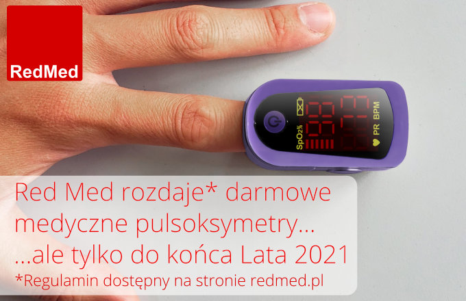 RedMed Poland, pulsoksymetr za darmo, regulamin dostępny na stronie redmed.pl